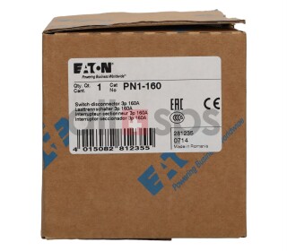 EATON SWITCH-DISCONNECTOR, 281235, PN1-160 NEW (NO)