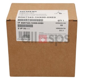 SIEMENS KOMMUNIKATIONSPROZESSOR CP343-1 PN - 6GK7343-1HX00-0XE0