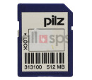 PILZ SD MEMORY CARD 512MB, 313100