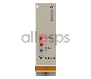 BOPP & REUTHER MAGN.-INDUKTIVER DURCHFLUSSMESSER, EUV-04.001