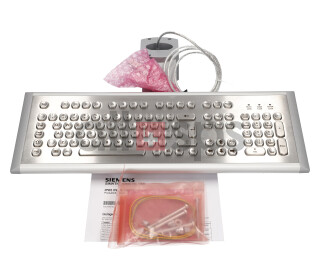 SIEMENS USB KEYBOARD INT FOR 16:9 PRO DEVICES - STAINLESS...