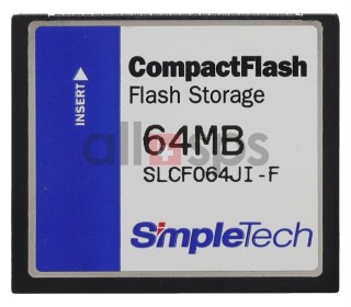 SIMPLETECH COMPACT FLASH 64MB, SLCF064JI-F USED (US)