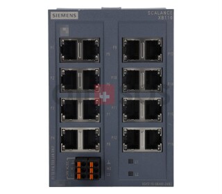 SCALANCE XB116, UNMANAGED IE SWITCH, 6GK5116-0BA00-2AB2