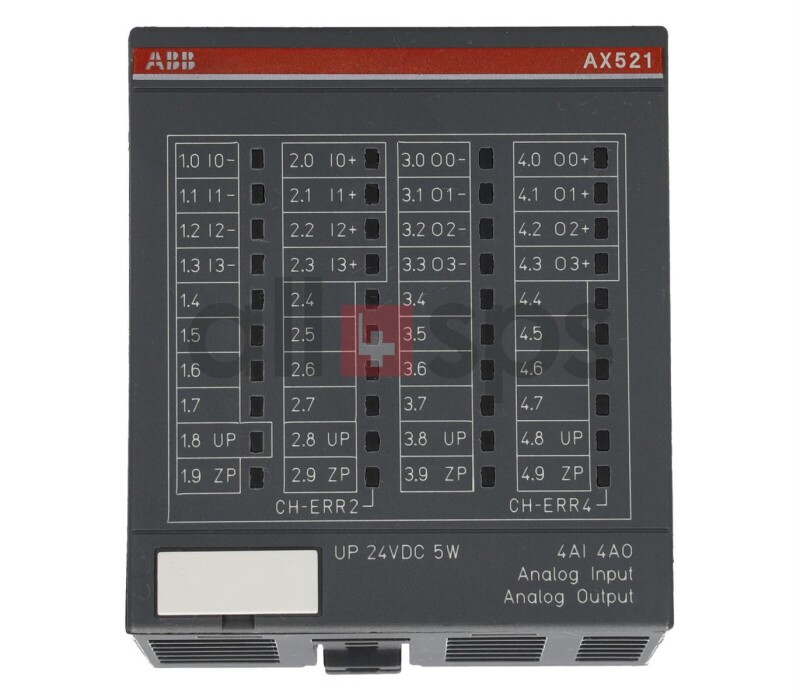 ABB ANALOG IN-/OUTPUT MODULE AX521, 1SAP250100R0001