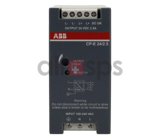 ABB SWITCH MODE POWER SUPPLY, CP-E 24/2.5 USED (US)