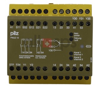 PILZ PNOZ 15 SICHERHEITSSCHALTGERAET, 774050