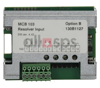 DANFOSS VLT RESOLVER INPUT MCB 103, 130B1127