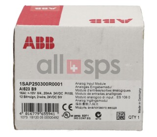 ABB ANALOGES EINGABEMODUL AI523, 1SAP250300R0001