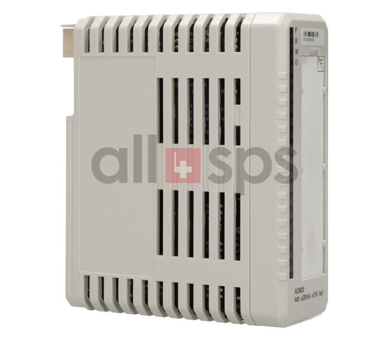 ABB ANALOGES OUTPUT MODULE AO820, 3BSE008546R1