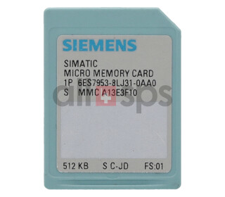 SIMATIC S7 MICRO MEMORY CARD, 6ES7953-8LJ31-0AA0