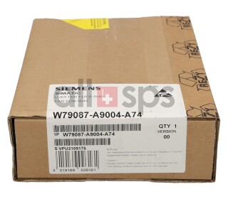 SIMATIC AXIAL FAN, W79087-A9004-A74 NEW SEALED (NS)