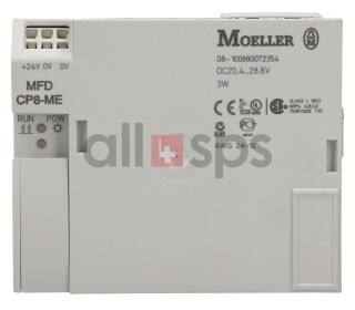 MOELLER EATON CPU/POWER SUPPLY, MFD-CP8-ME USED (US)