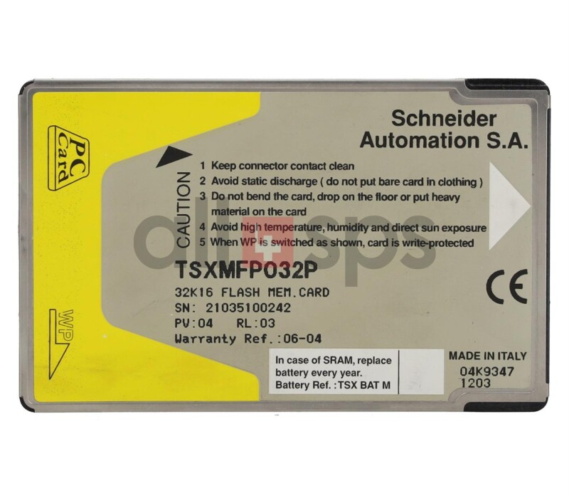 SCHNEIDER ELECTRIC MEMORY CARD, TSXMFP032P