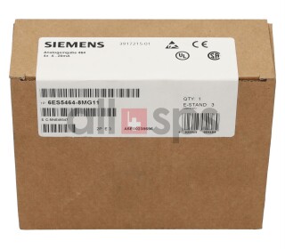 SIMATIC S5 ANALOG INPUT MODULE 464, 6ES5464-8MG11 NEW SEALED (NS)