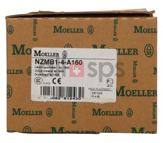 EATON CIRCUIT BREAKER, NZMB1-4-A160