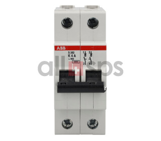 ABB MINIATURE CIRCUIT BREAKER, S202-K4