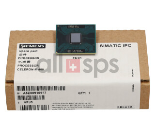 SIMATIC PC, SPARE PART FOR RACK PC 847B, PROCESSOR CELERON M440 1.86GHZ, A5E00916937