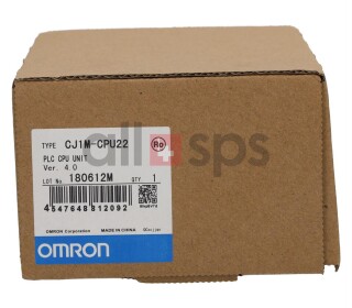 OMRON CENTRAL PROCESSING UNIT CPU22 - CJ1M-CPU22 NEW SEALED (NS)