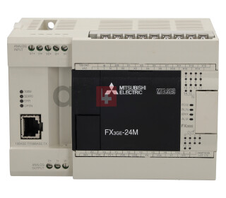 MITSUBISHI FX3U PROGRAMMABLE CONTROLLER, FX3GE-24MT/ESS USED (US)