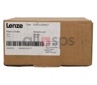 LENZE 3-NETZFILTER 322149, ELN3-0120H017