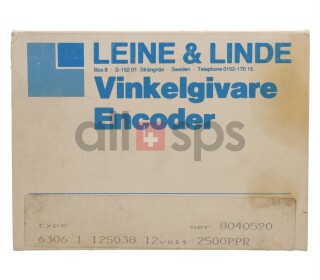 LEINE & LINDE OPTICAL INCREMENTAL ENCODER, 6306 1 12S038