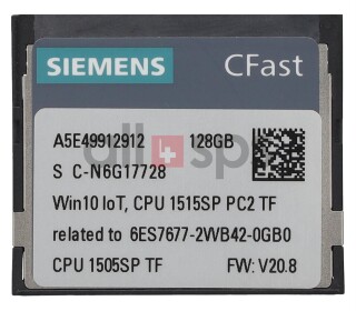 SIMATIC CFAST SPEICHERKARTE 128 GB - 6ES7648-2BF10-0XM1