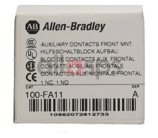 ALLEN BRADLEY HILFSSCHALTERBLOCK - 100-FA11 NEU (NO)