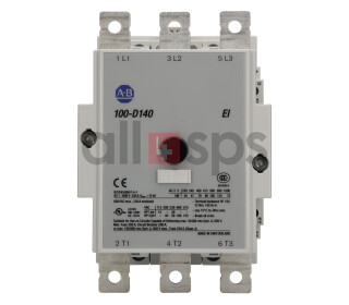 ALLEN BRADLEY CONTACTOR, 100-D140 EI