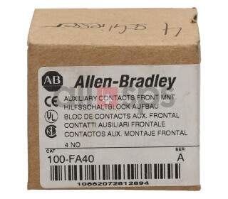 ALLEN BRADLEY HILFSSCHALTERBLOCK - 100-FA40