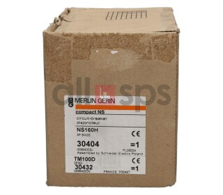 MERLIN GERIN COMPACT NS160H CIRCUIT BREAKER,...