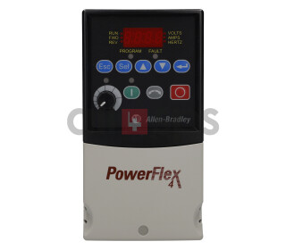 ALLEN BRADLEY POWERFLEX INVERTER 0.4 KW - 22A-A2P3N104 NEW (NO)