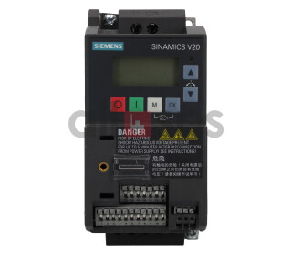 SINAMICS V20 INVERTER 0,75KW, 6SL3210-5BB17-5BV1