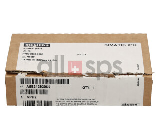 SIMATIC IPC INTEL PROZESSOR CORE I5-3320M, 64BIT,...