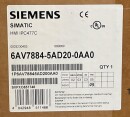 SIEMENS IPC477C 19" TOUCH DISPLAY - 6AV7884-5AD20-0AA0