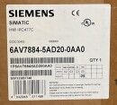 SIEMENS IPC477C 19" TOUCH DISPLAY - 6AV7884-5AD20-0AA0