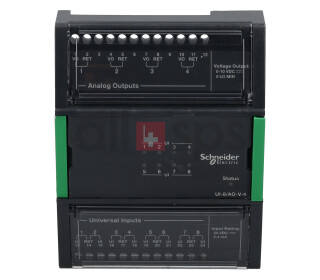 SCHNEIDER ELECTRIC I/O MODULE UI-8/AO-V-4 - SXWUI8V4X10001