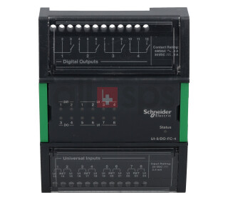 SCHNEIDER ELECTRIC I/O MODULE UI-8/DO-FC-4 - SXWUI8D4X10001