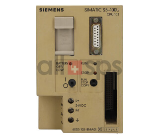 SIMATIC S5 CPU 103 CENTRAL ASSEMBLY - 6ES5103-8MA01
