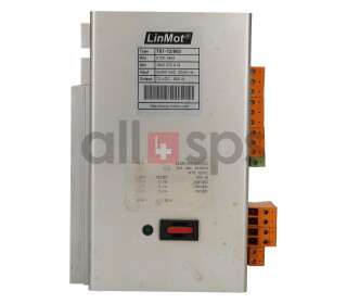 LINMOT TRANSFORMER T01-72/900, 0150-1842