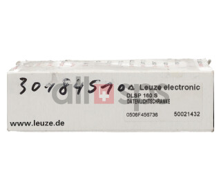 LEUZE ELECTRONIC DATA LIGHT BARRIER, 50021432 - DLSP 160 S