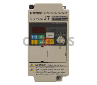 YASKAWA VS MINI J7 FREQUENCY INVERTER 1.1 KW - CIMR-J7AZB0P4