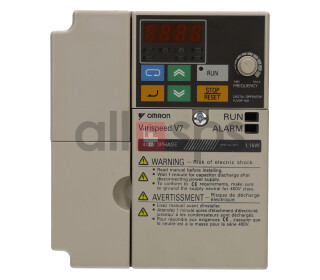 OMRON FREQUENZUMRICHTER, 1.1KW - CIMR-V7AZ40P7