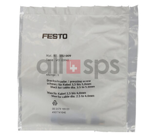 FESTO PRESSING SCREW, 192 009 - SEA-3GS-M8-S