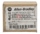 ALLEN BRADLEY AUXILIARY CONTACT - 100-FA31