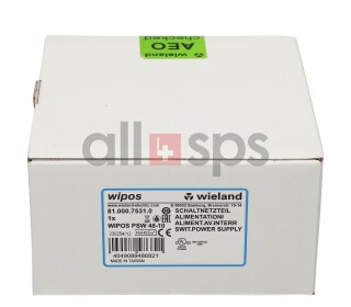 WIELAND SCHALTNETZTEIL WIPOS PSW 48-10 - 81.000.7531.0