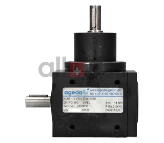 AGEDA KEGELRADGETRIEBE K065 1.0 VA 0 G1A 1100 - 0100653