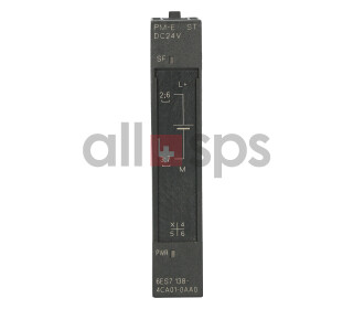 SIMATIC DP POWERMODUL PM-E ET200S - 6ES7138-4CA01-0AA0